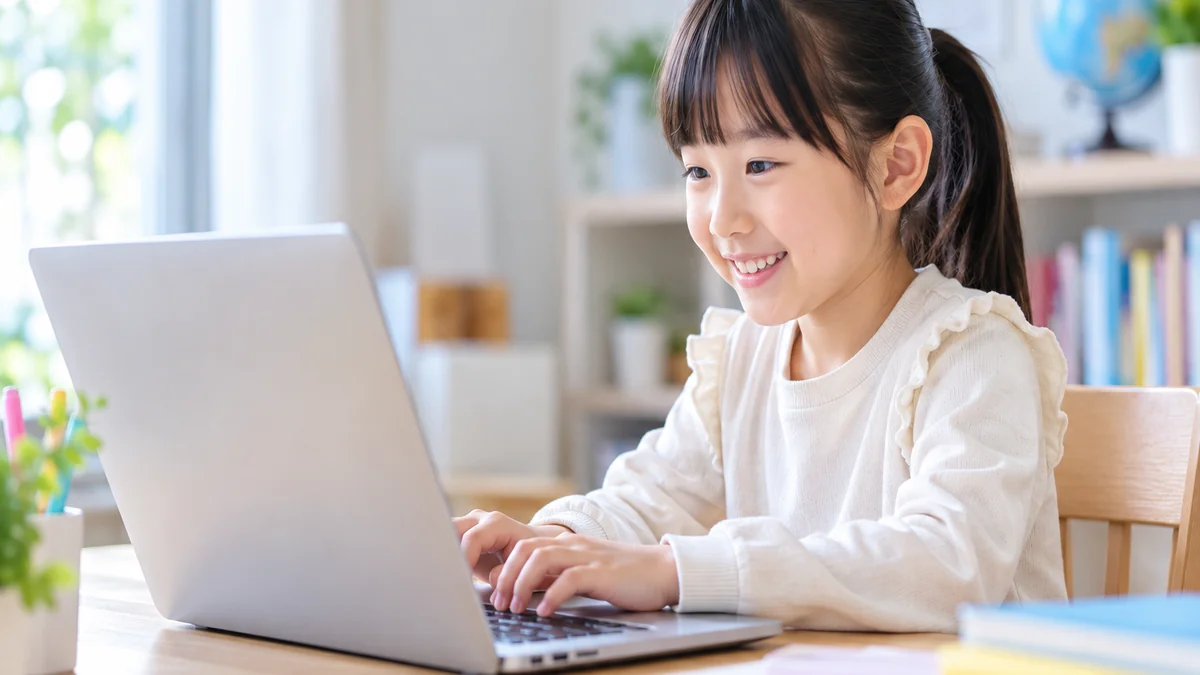 小学生のローマ字タイピング練習