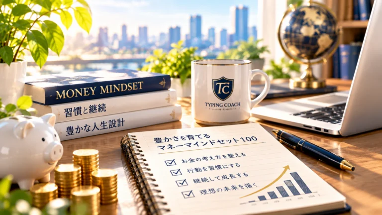 豊かさを育てる学びを表現したTyping Coachの短文タイピング